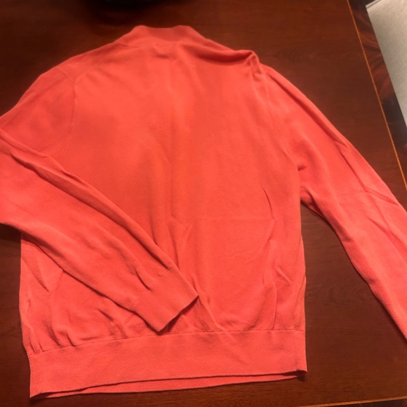 Brooks Brothers 1/4 zip lightweight pullover rustic red - Picture 4 of 4